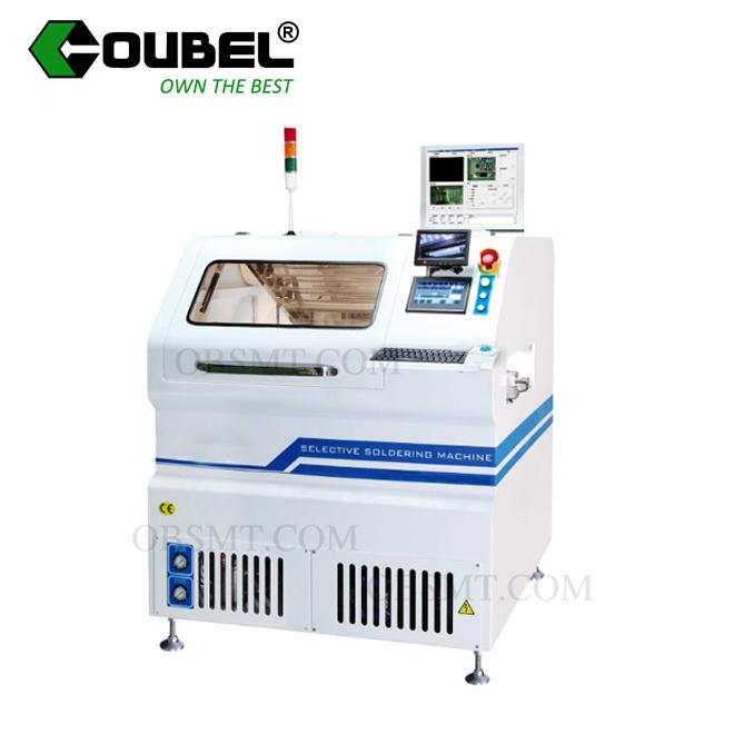 Automatic selective wave soldering machine